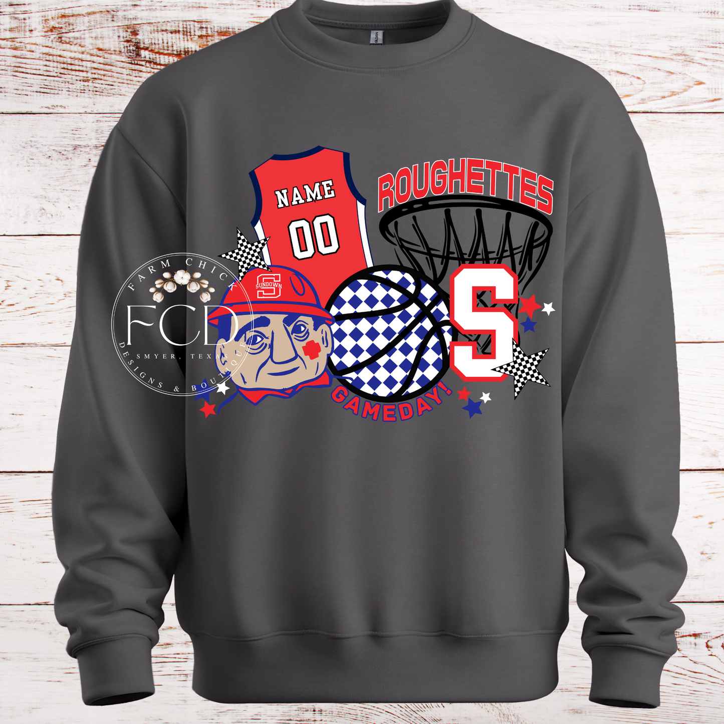 CUSTOM BASKETBALL FAN SHIRT