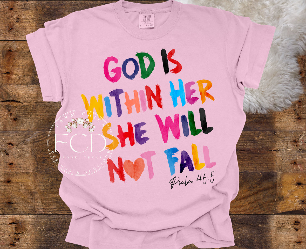 God Is Within Her She Will Not Fall