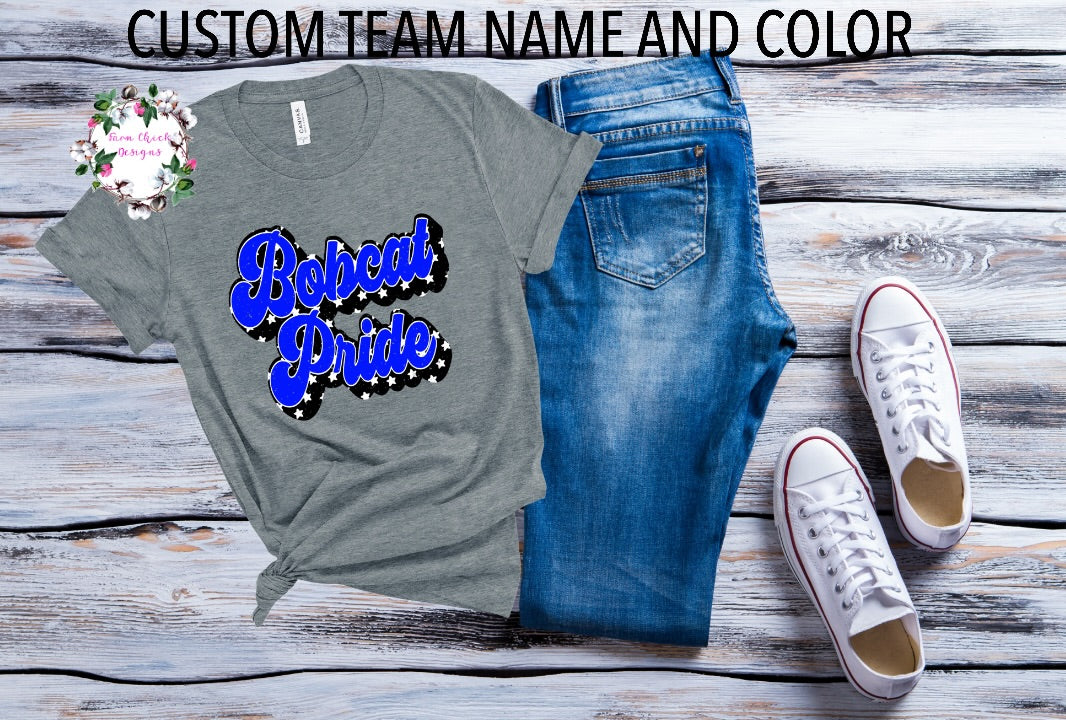 CUSTOM SCHOOL PRIDE STAR TEE