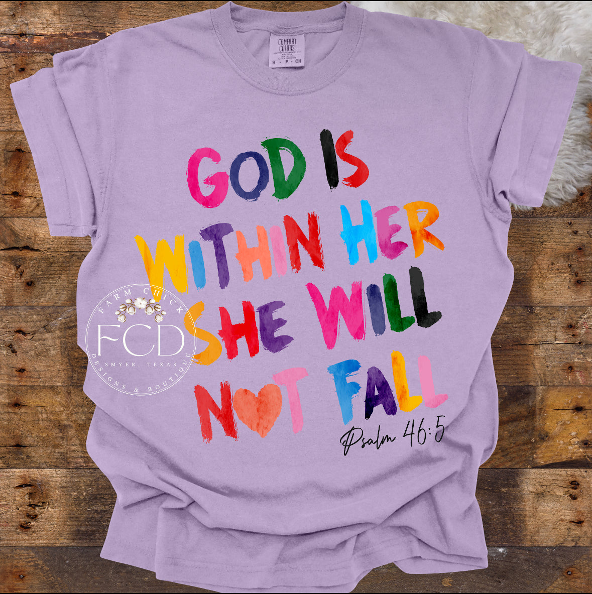 God Is Within Her She Will Not Fall