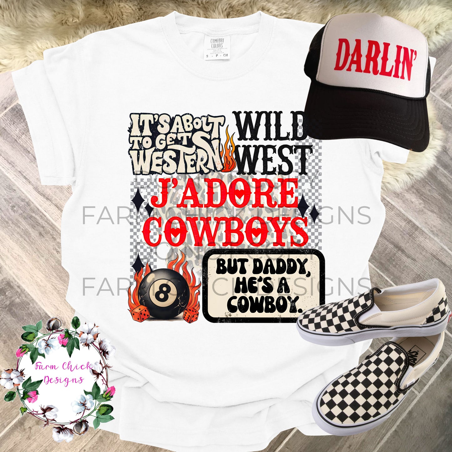 J'ADORE COWBOYS TEE