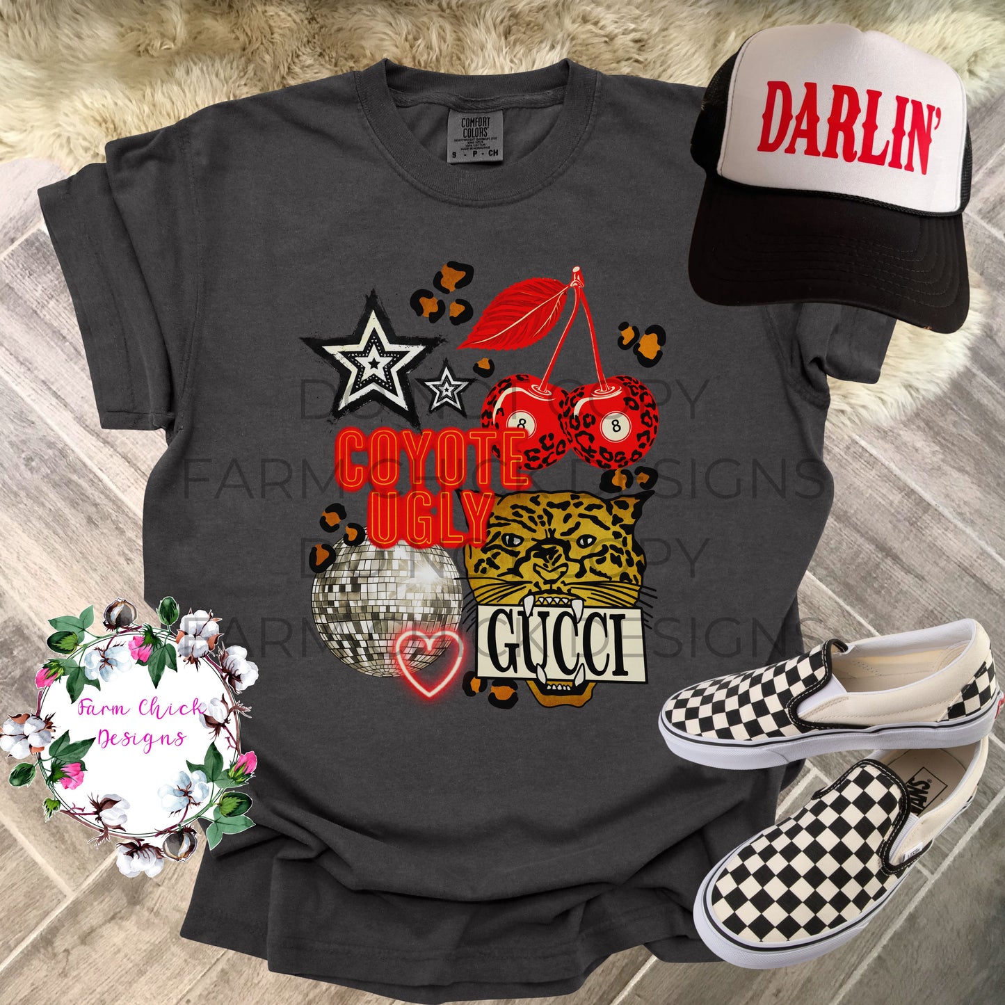 Coyote Ugly Comfort Colors Tee