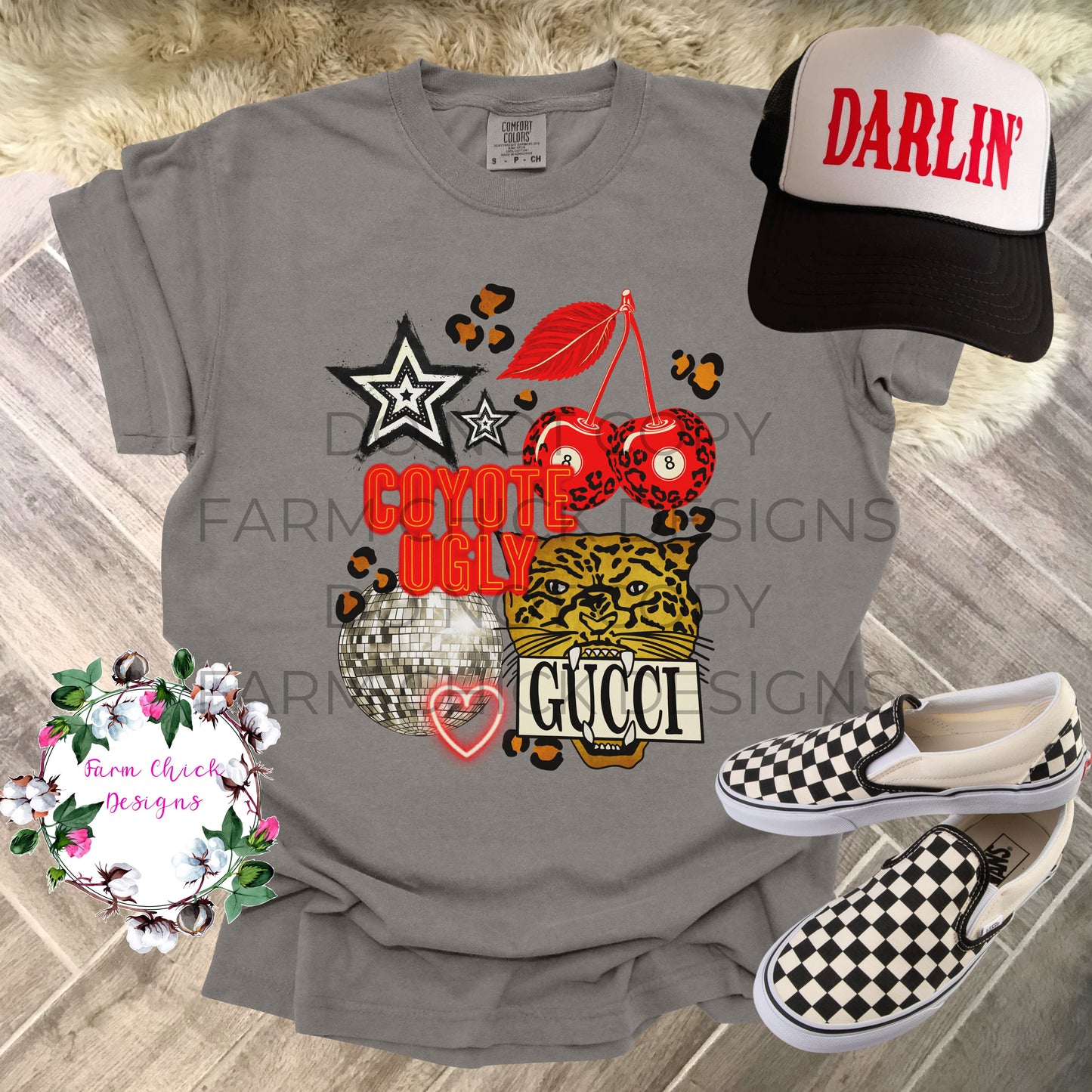 Coyote Ugly Comfort Colors Tee