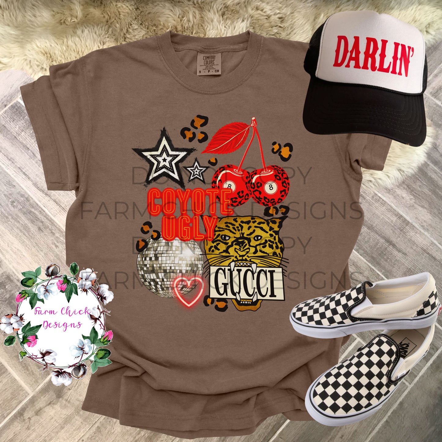 Coyote Ugly Comfort Colors Tee