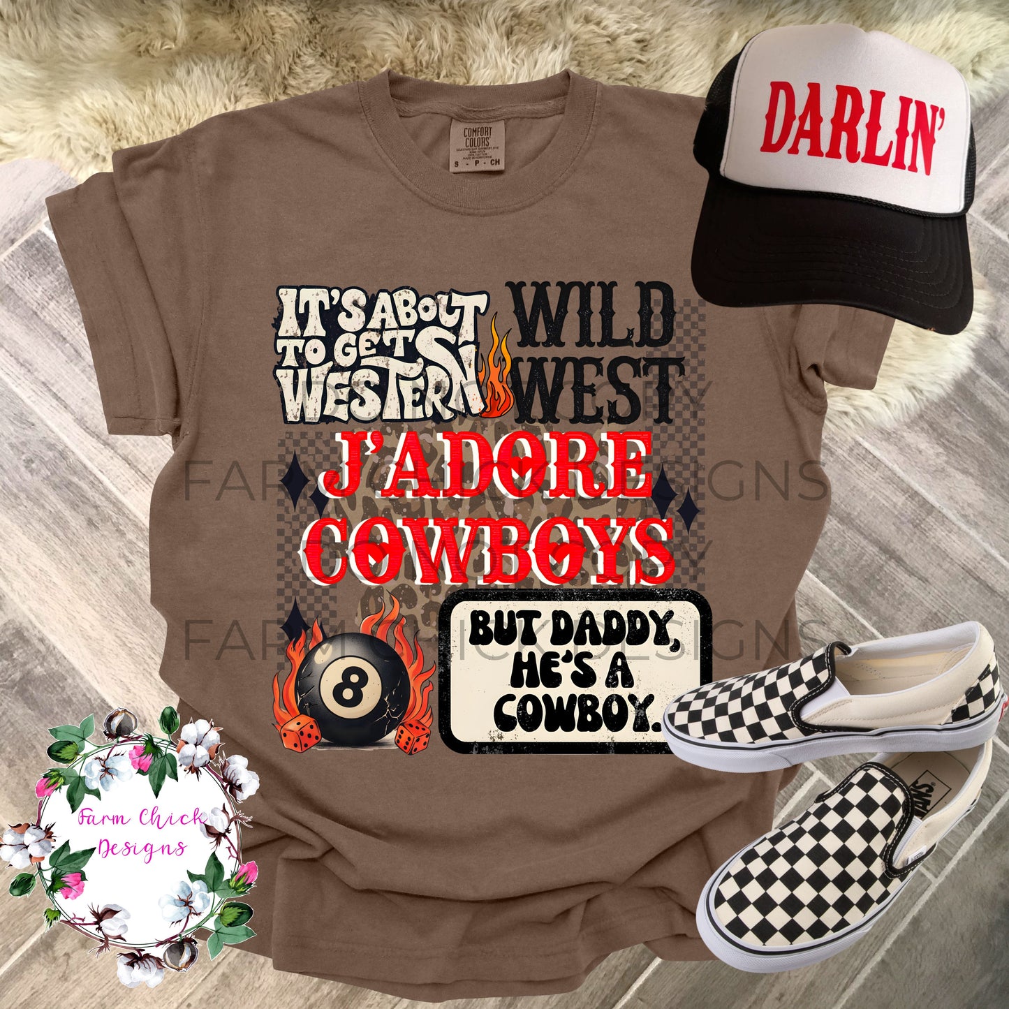 J'ADORE COWBOYS TEE