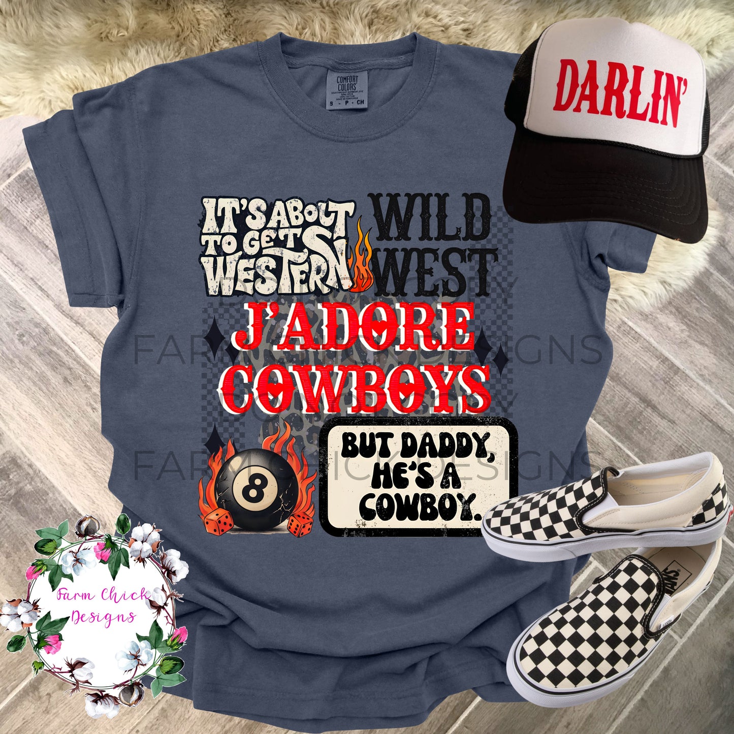 J'ADORE COWBOYS TEE