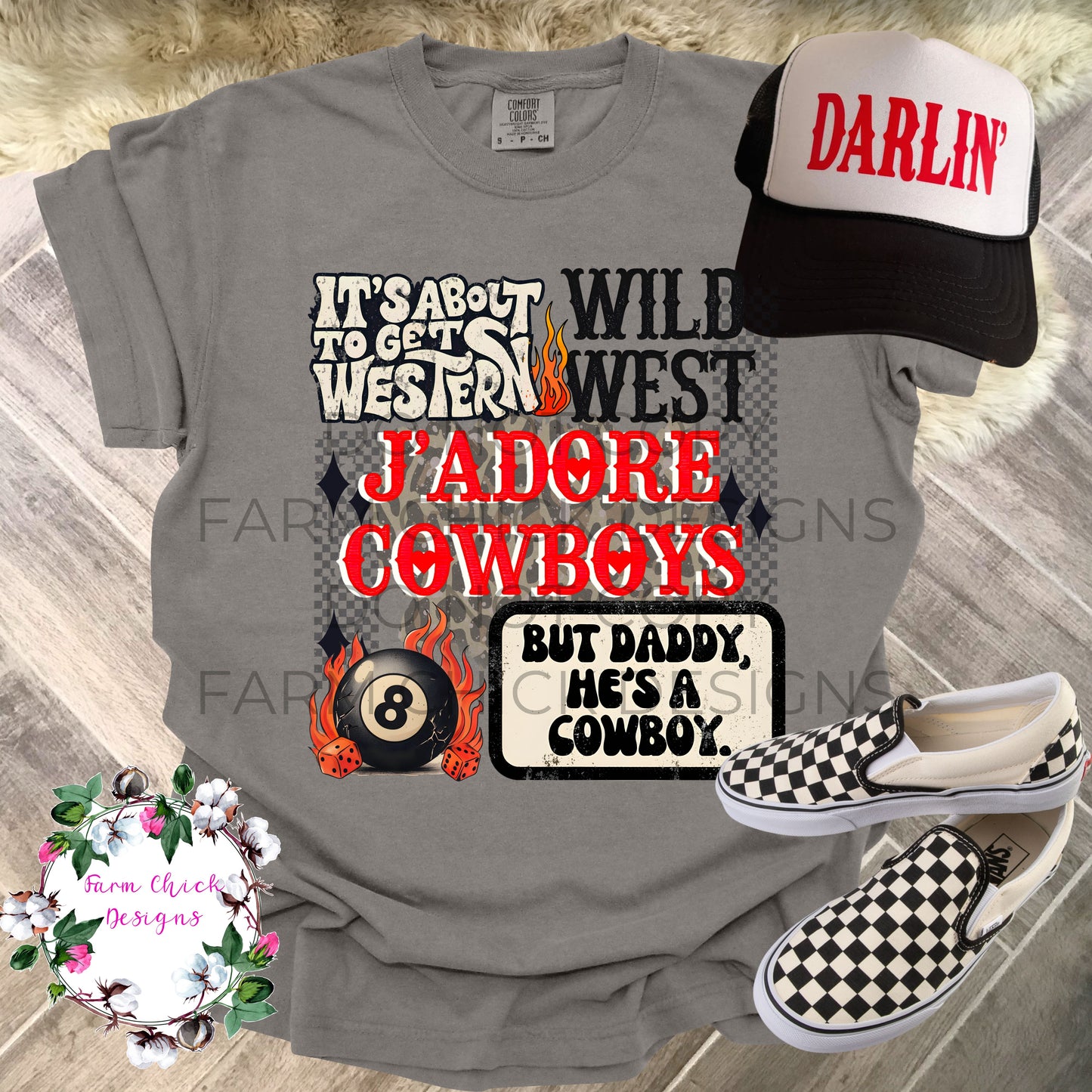 J'ADORE COWBOYS TEE