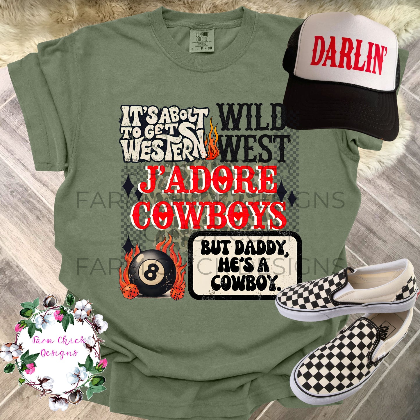 J'ADORE COWBOYS TEE