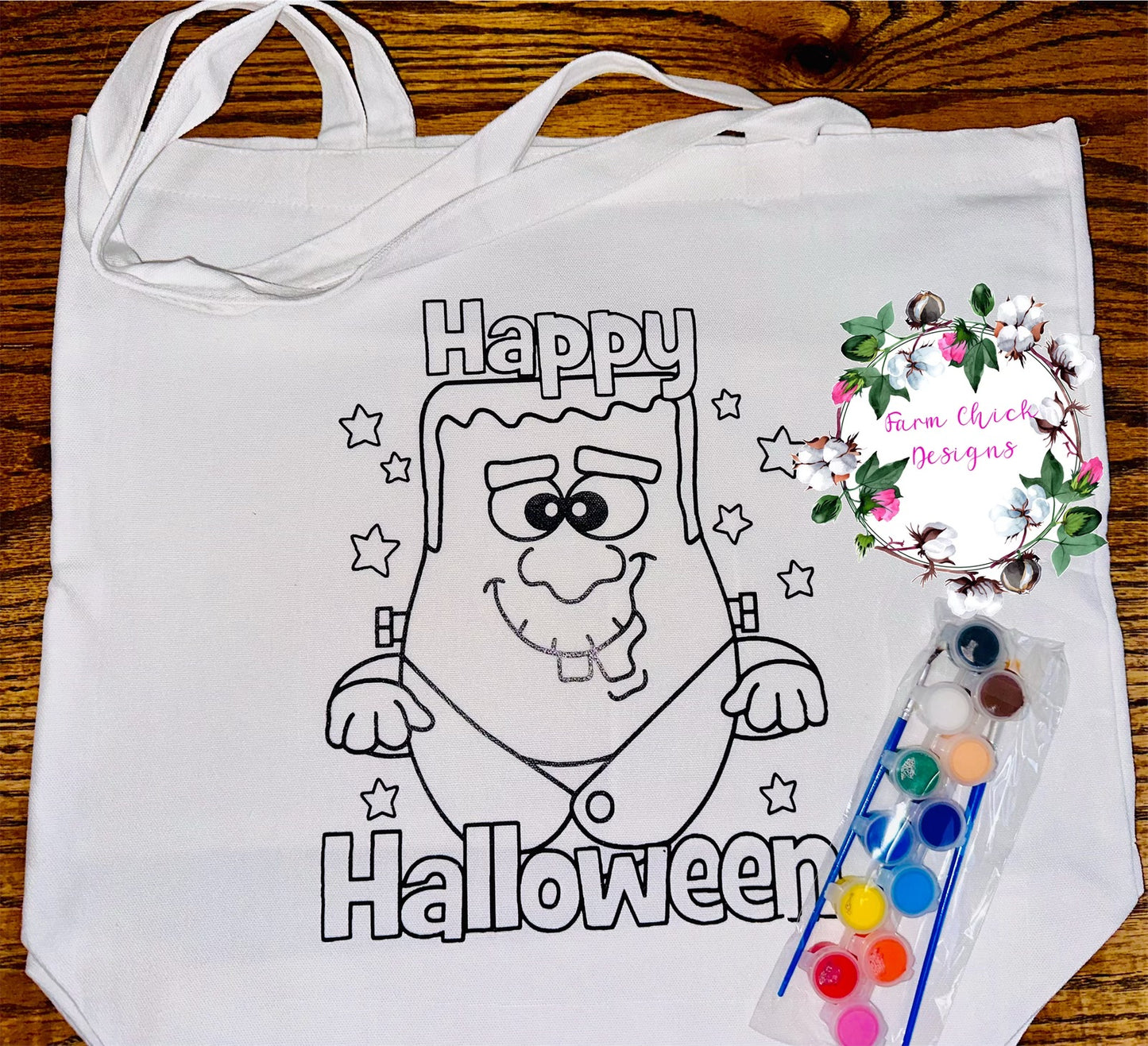 Paint Your Own Trick or Treat Bag Kit