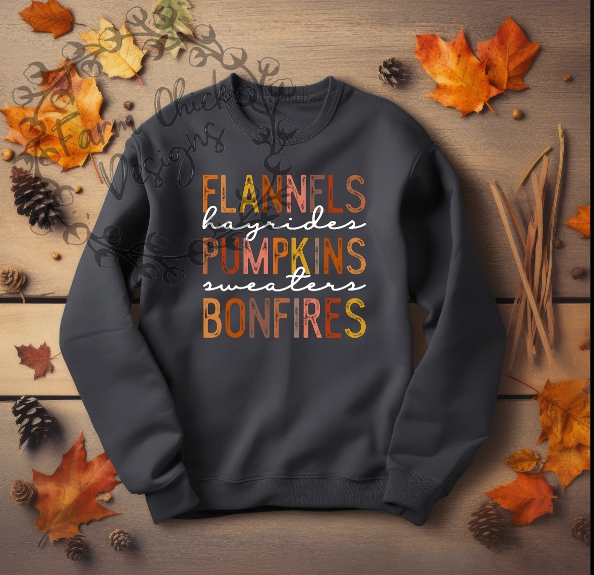 Flannels, Pumpkins, Bonfires