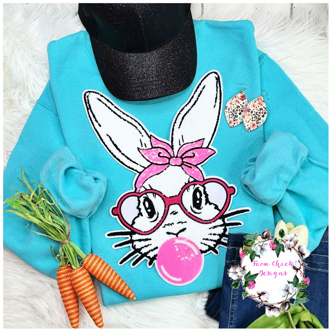 CHENILLE EASTER BUNNY