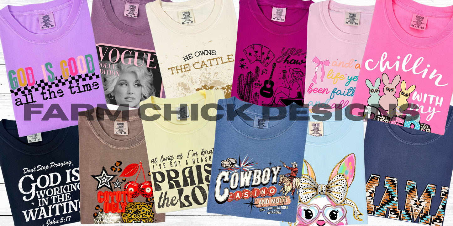 2 MYSTERY COMFORT COLORS T-SHIRTS