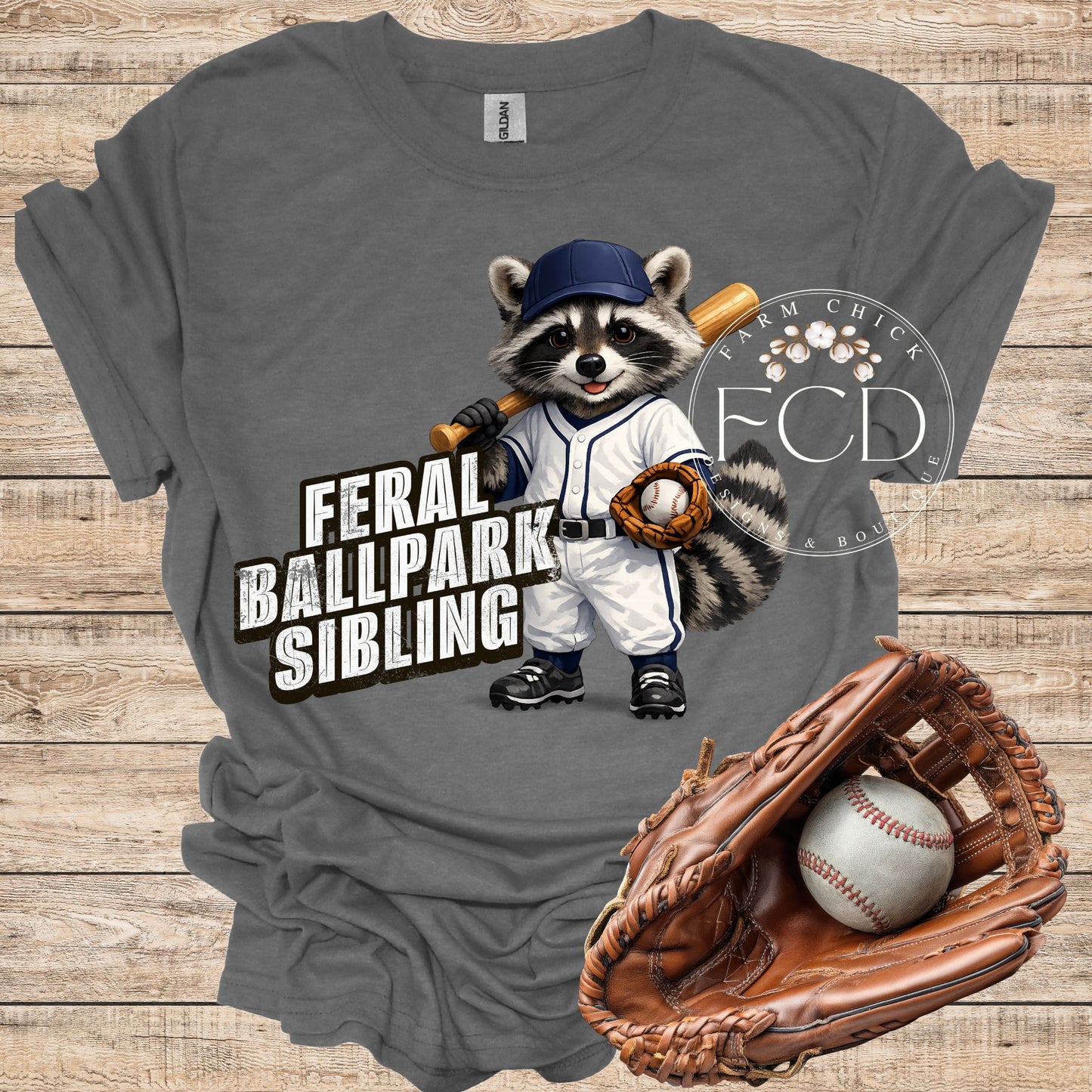 Feral Ballpark Sibling Tee