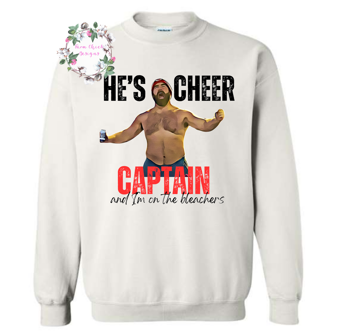 HE'S CHEER CAPTAIN