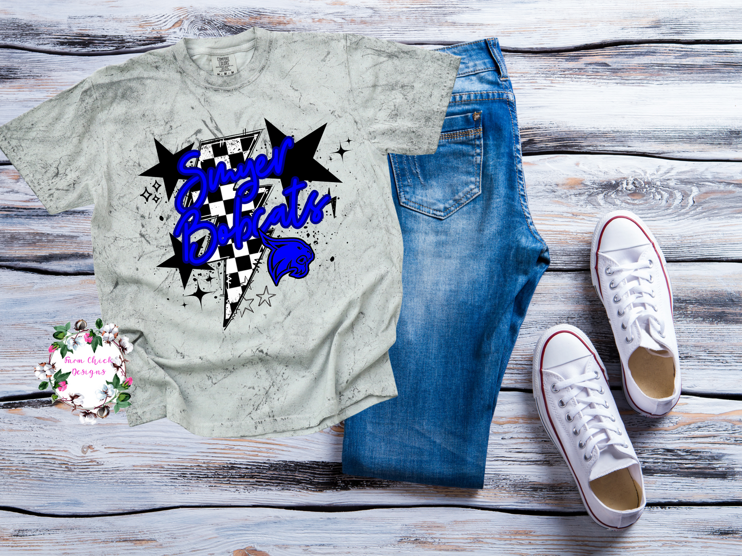 CUSTOM PREPPY GRUNGE MASCOT Tees & Sweatshirts