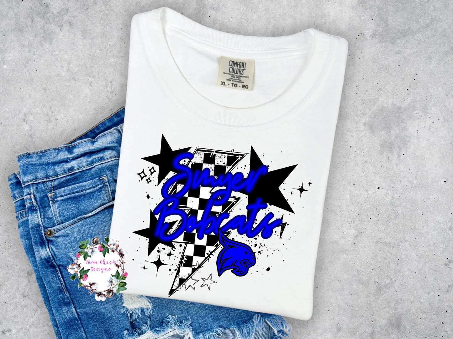 CUSTOM PREPPY GRUNGE MASCOT Tees & Sweatshirts