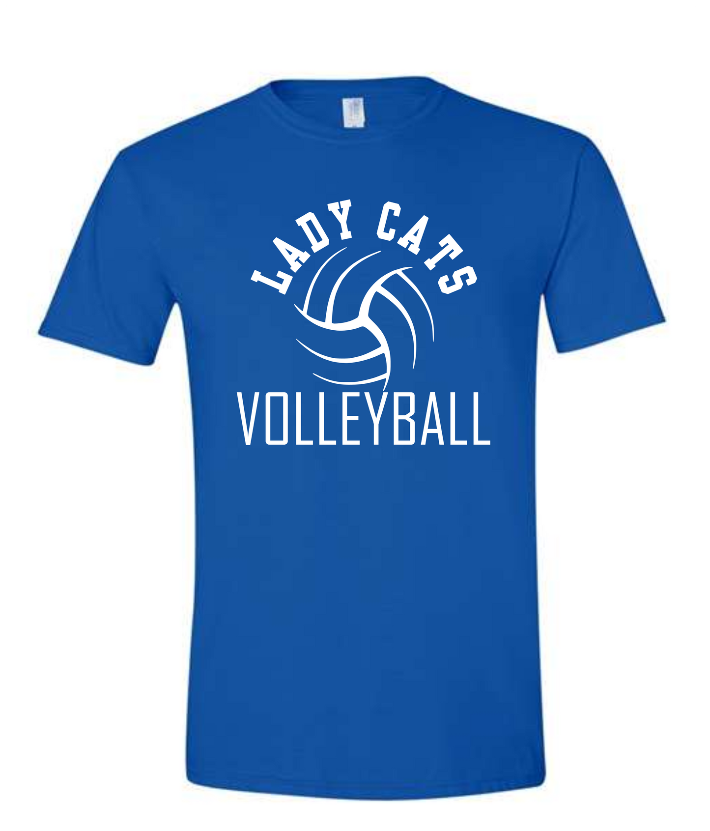Lady Cats Volleyball Short Sleeve Tee