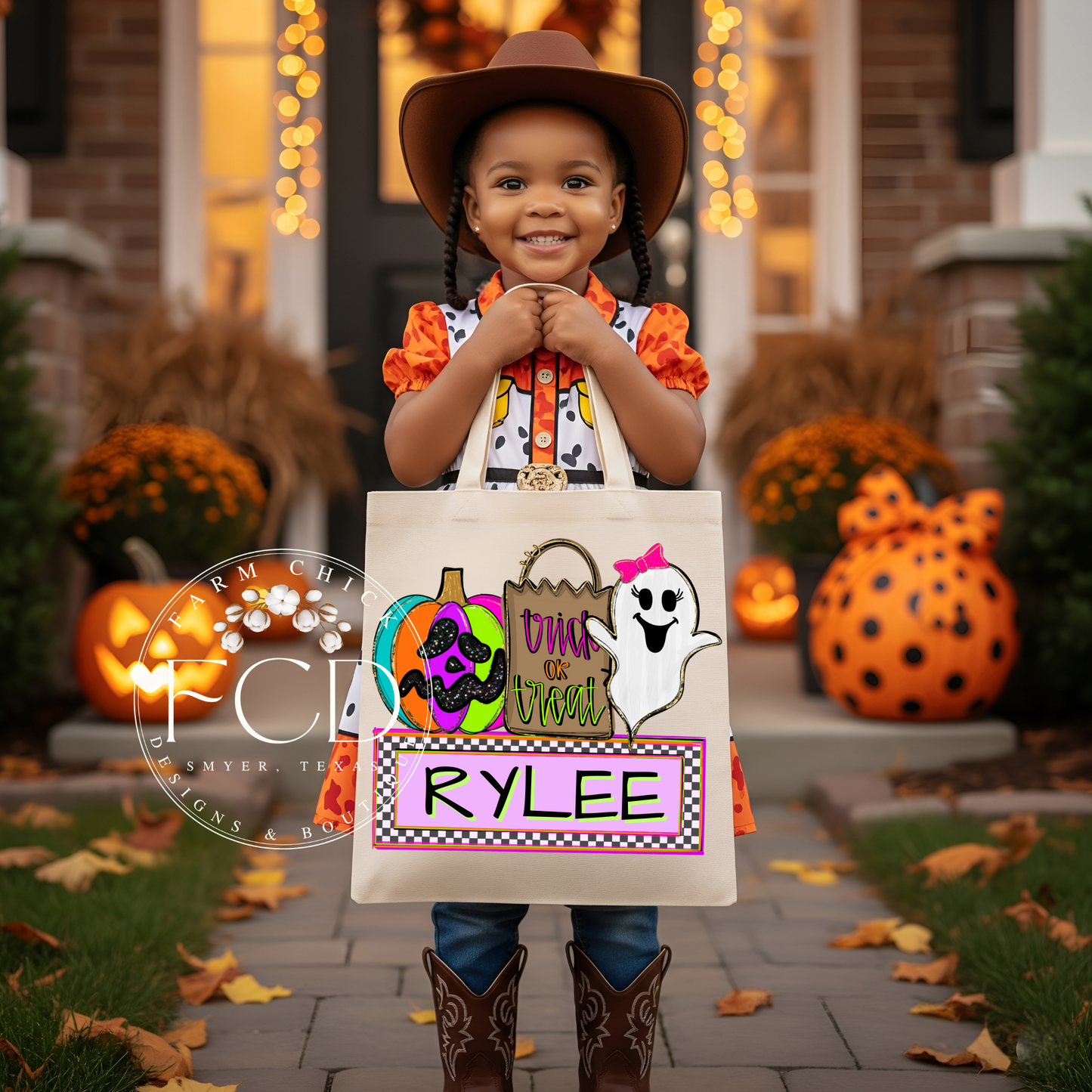 Personalized Trick or Treat Bags