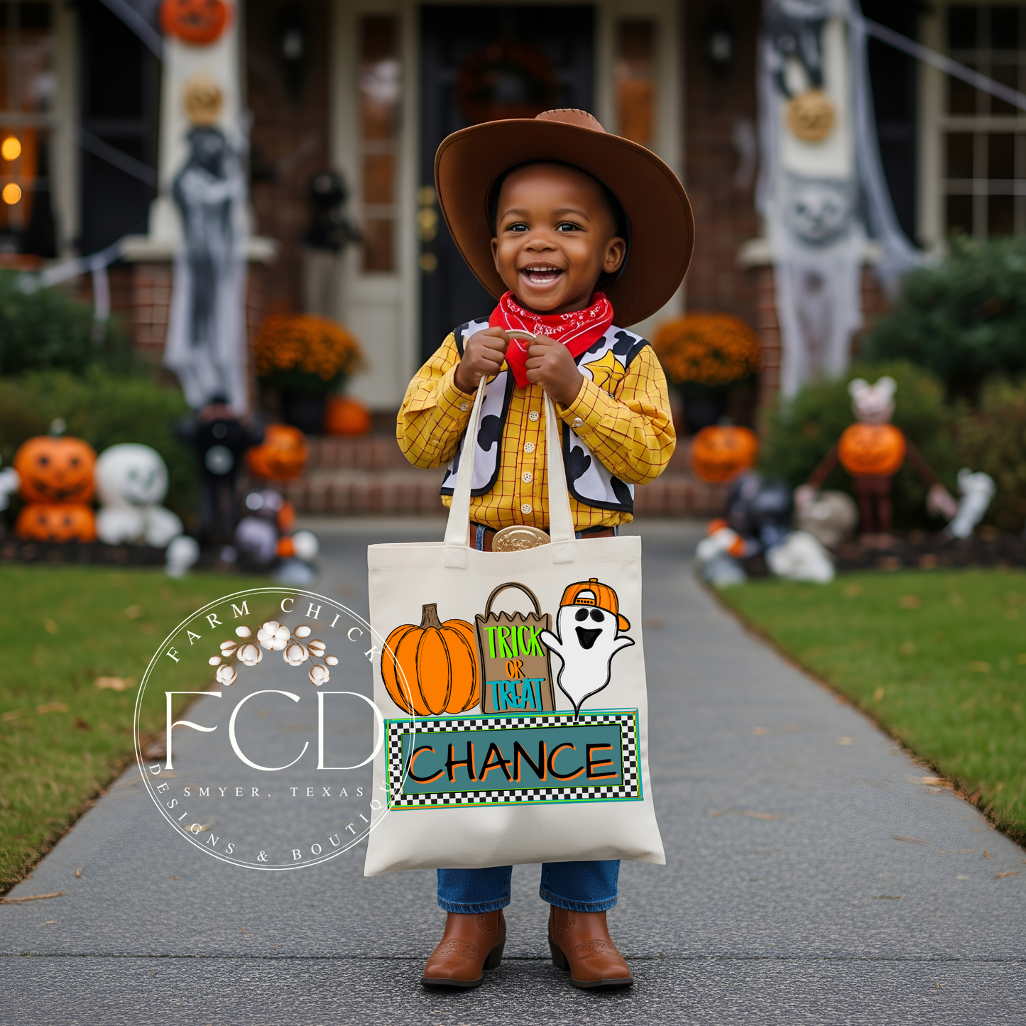 Personalized Trick or Treat Bags