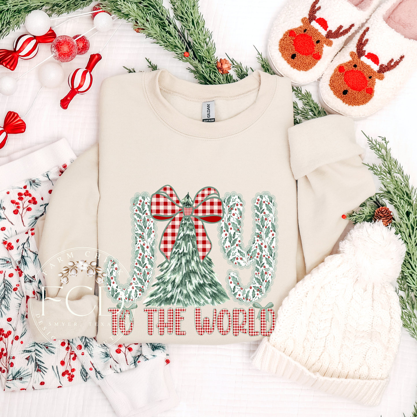 CHRISTMAS HOLLY JOY TO THE WORLD