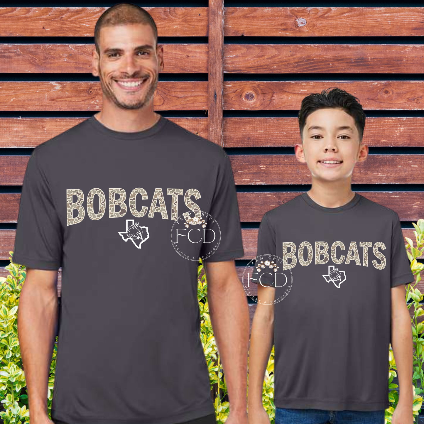 Dri-Fit Camo Mascot T-shirt - customizable