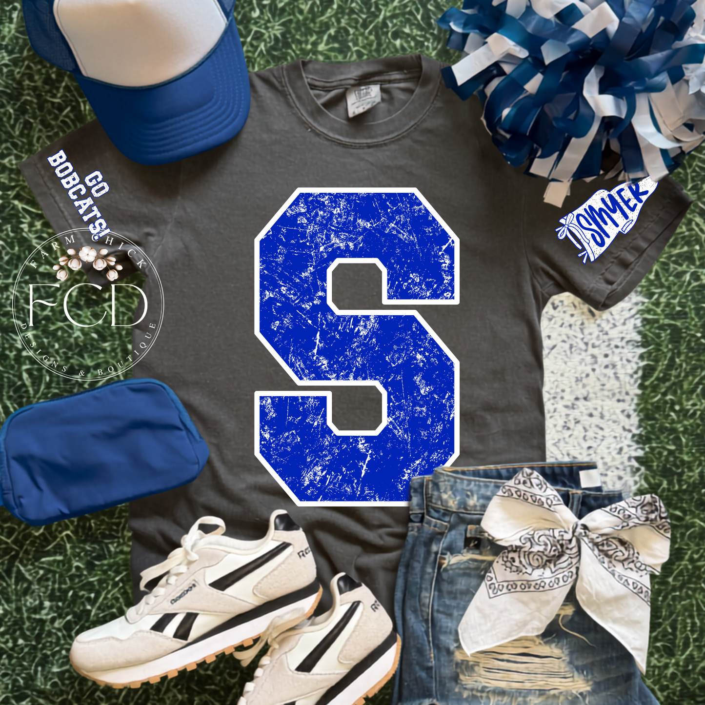 Go Bobcats School Spirit Tee