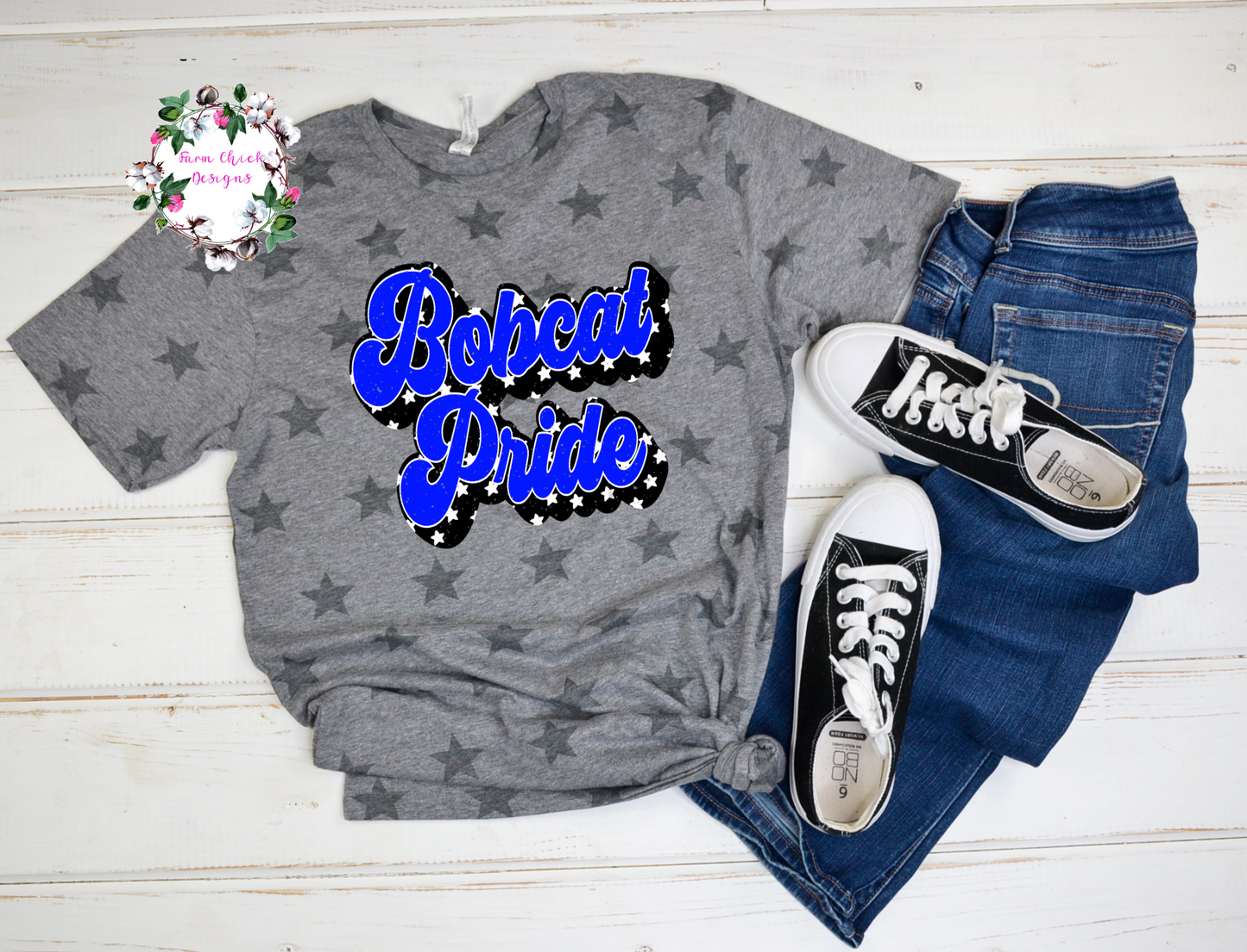 BOBCAT PRIDE STAR TSHIRT