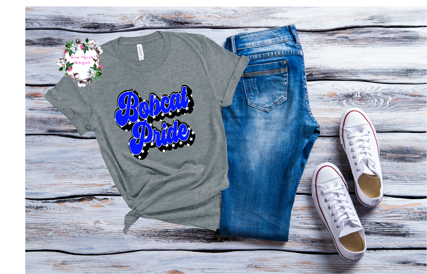 BOBCAT PRIDE STAR TSHIRT
