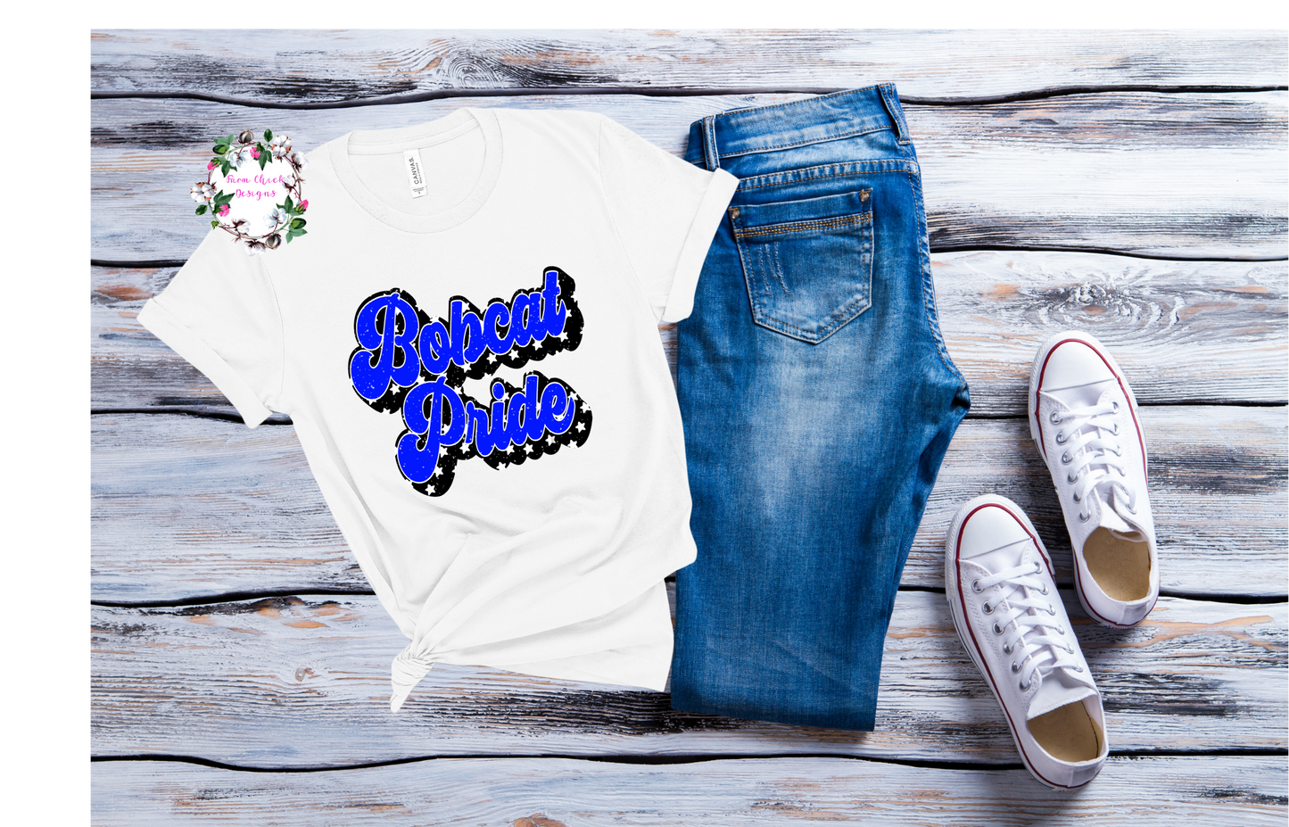 BOBCAT PRIDE STAR TSHIRT