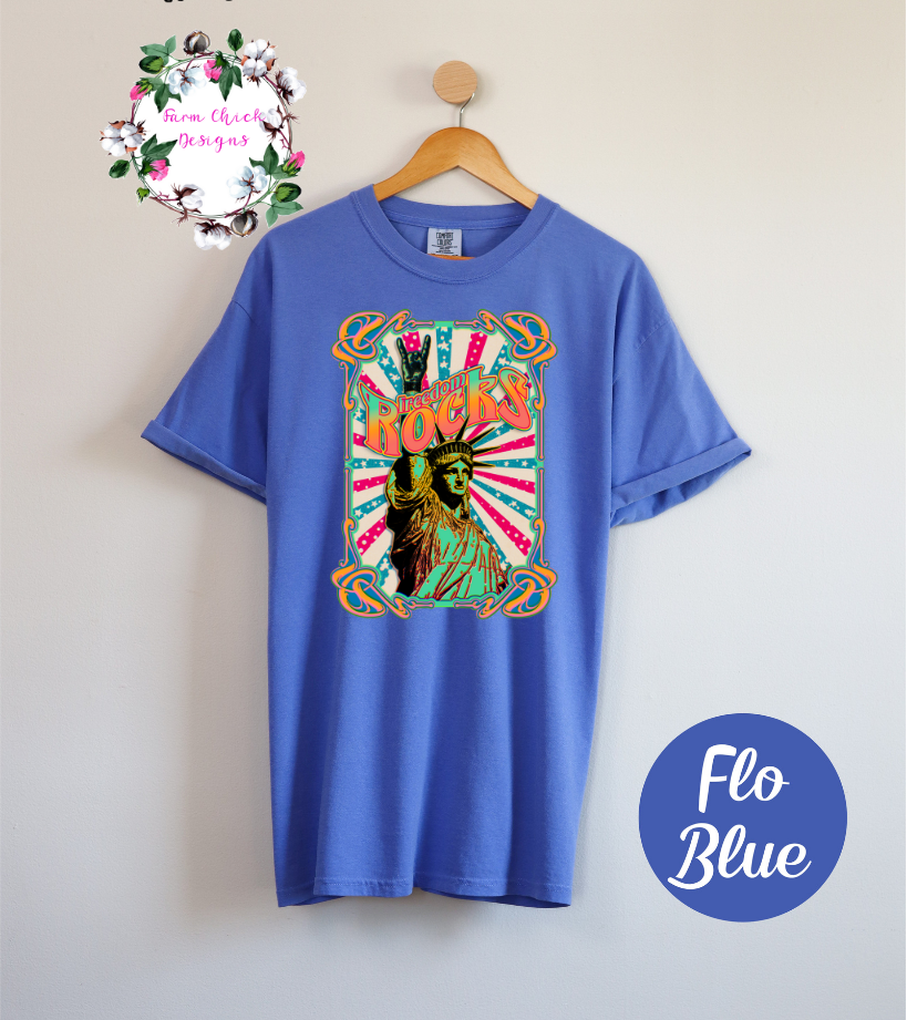 FREEDOM ROCKS SHORT SLEEVE TEE