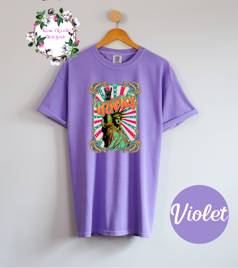 FREEDOM ROCKS SHORT SLEEVE TEE
