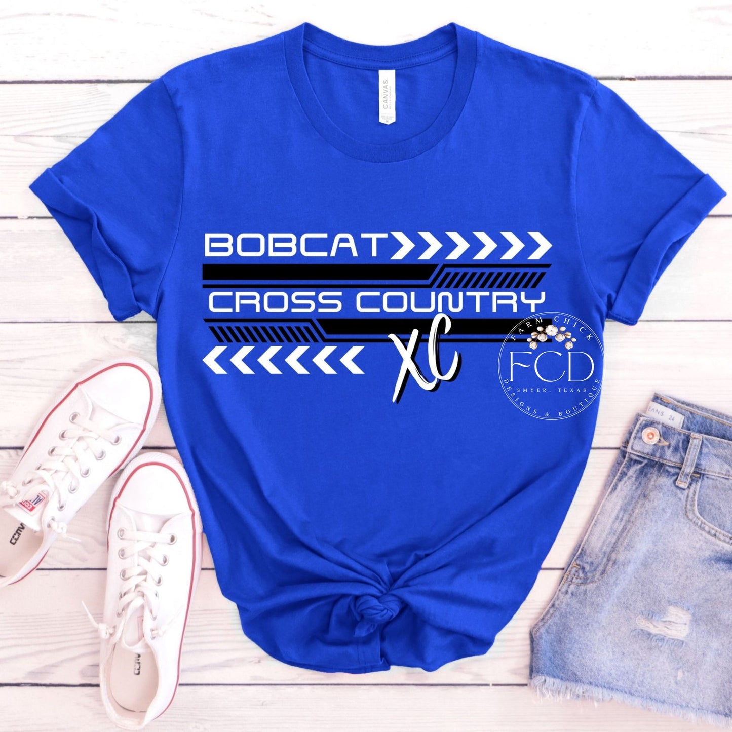 SMYER BOBCAT CUSTOM MASCOT CROSS COUNTRY