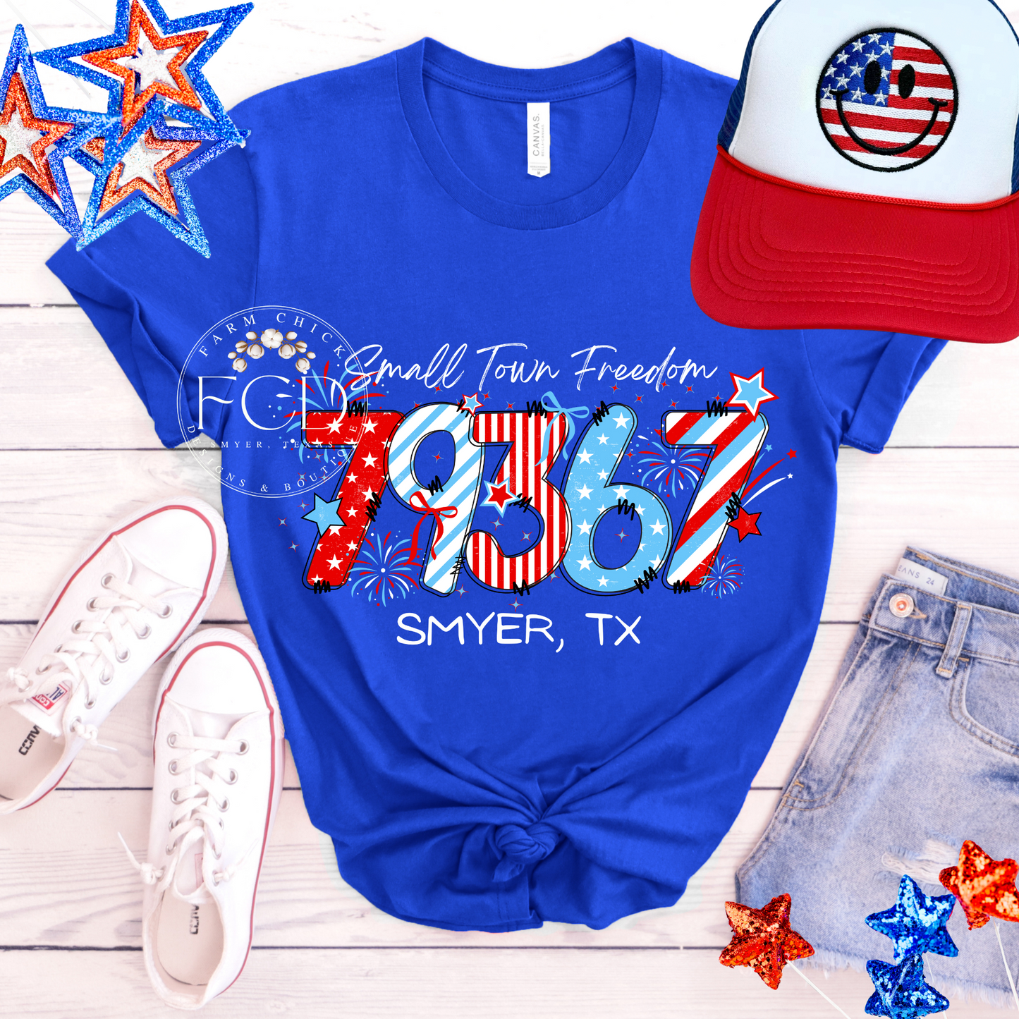 Bella Canvas Custom Zipcode Tee or Tank