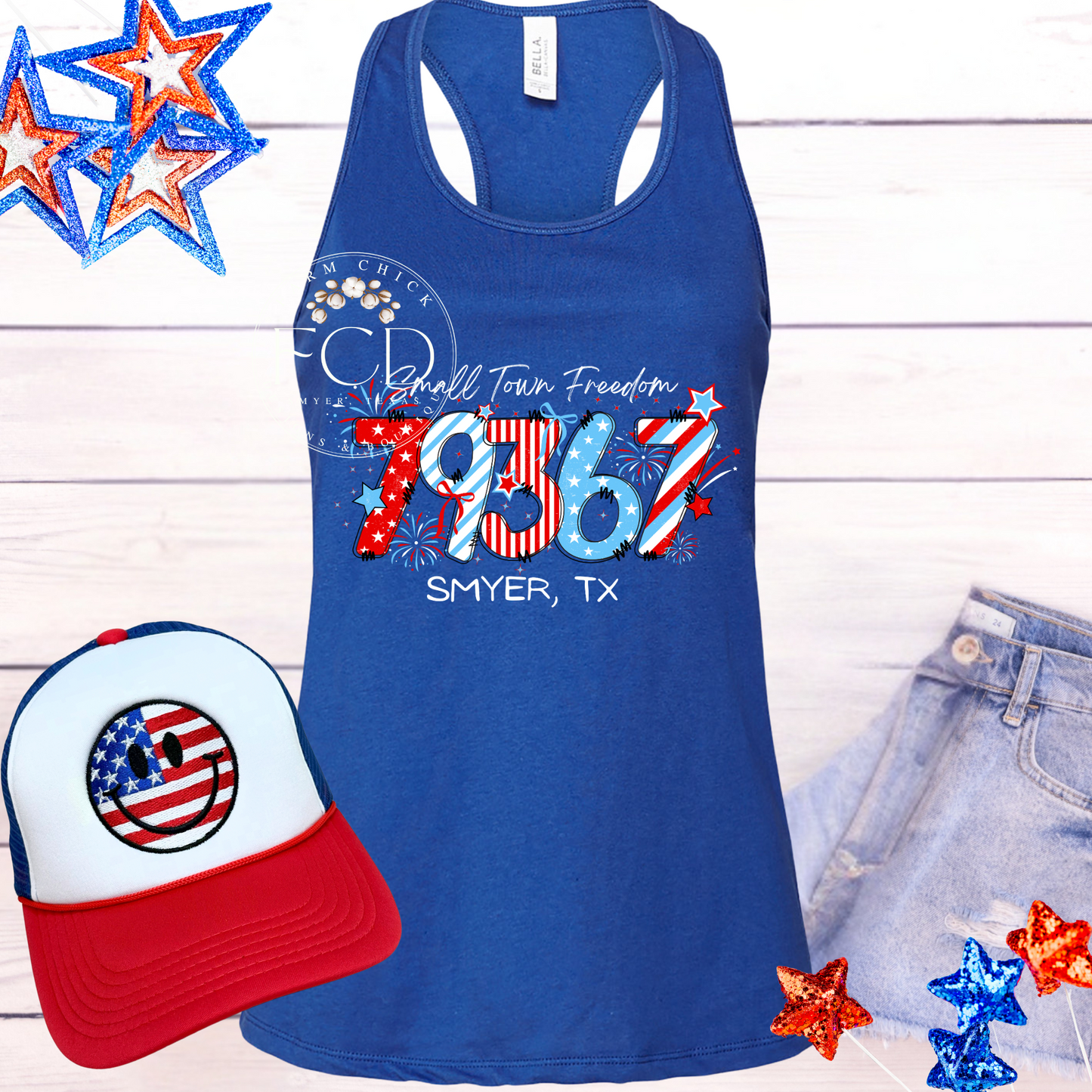 Bella Canvas Custom Zipcode Tee or Tank