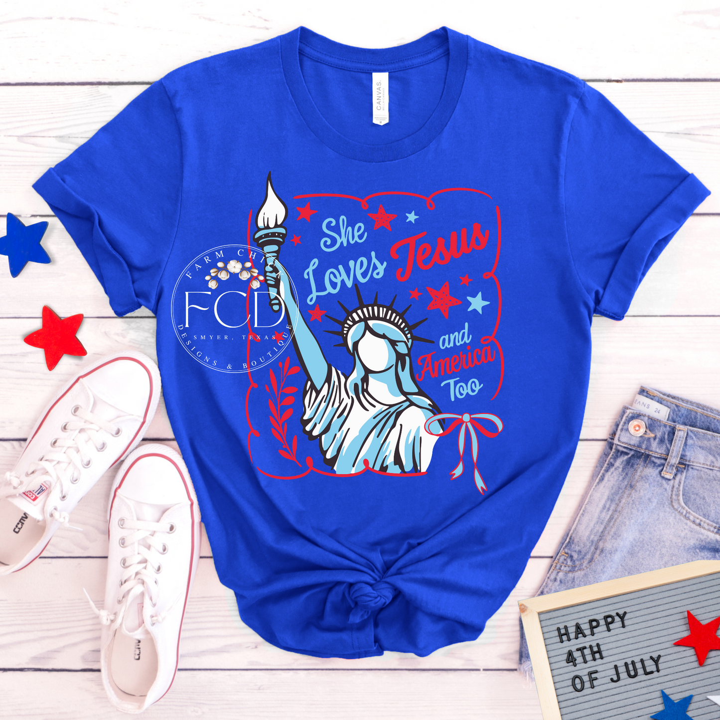 She Loves Jesus and America Too