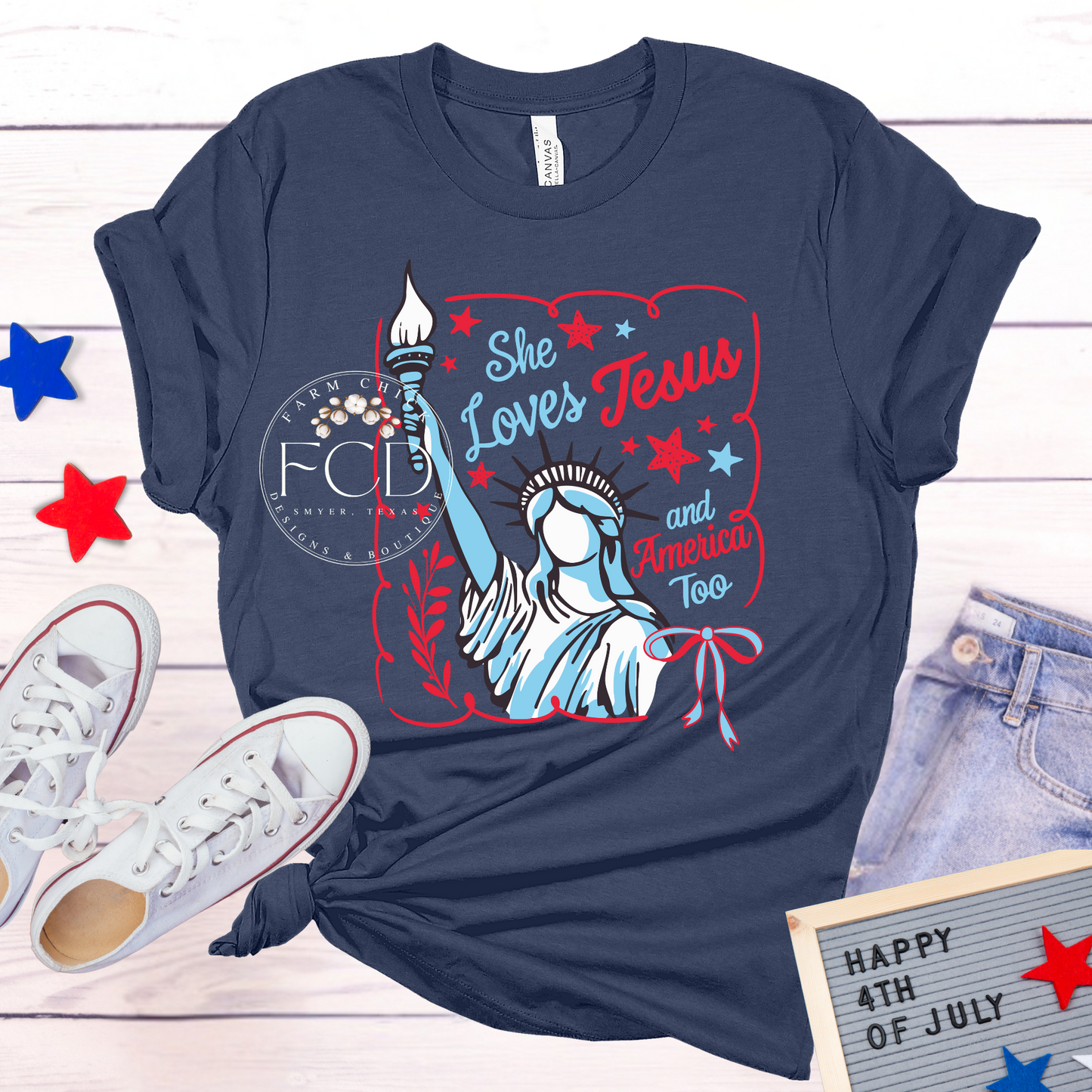 She Loves Jesus and America Too