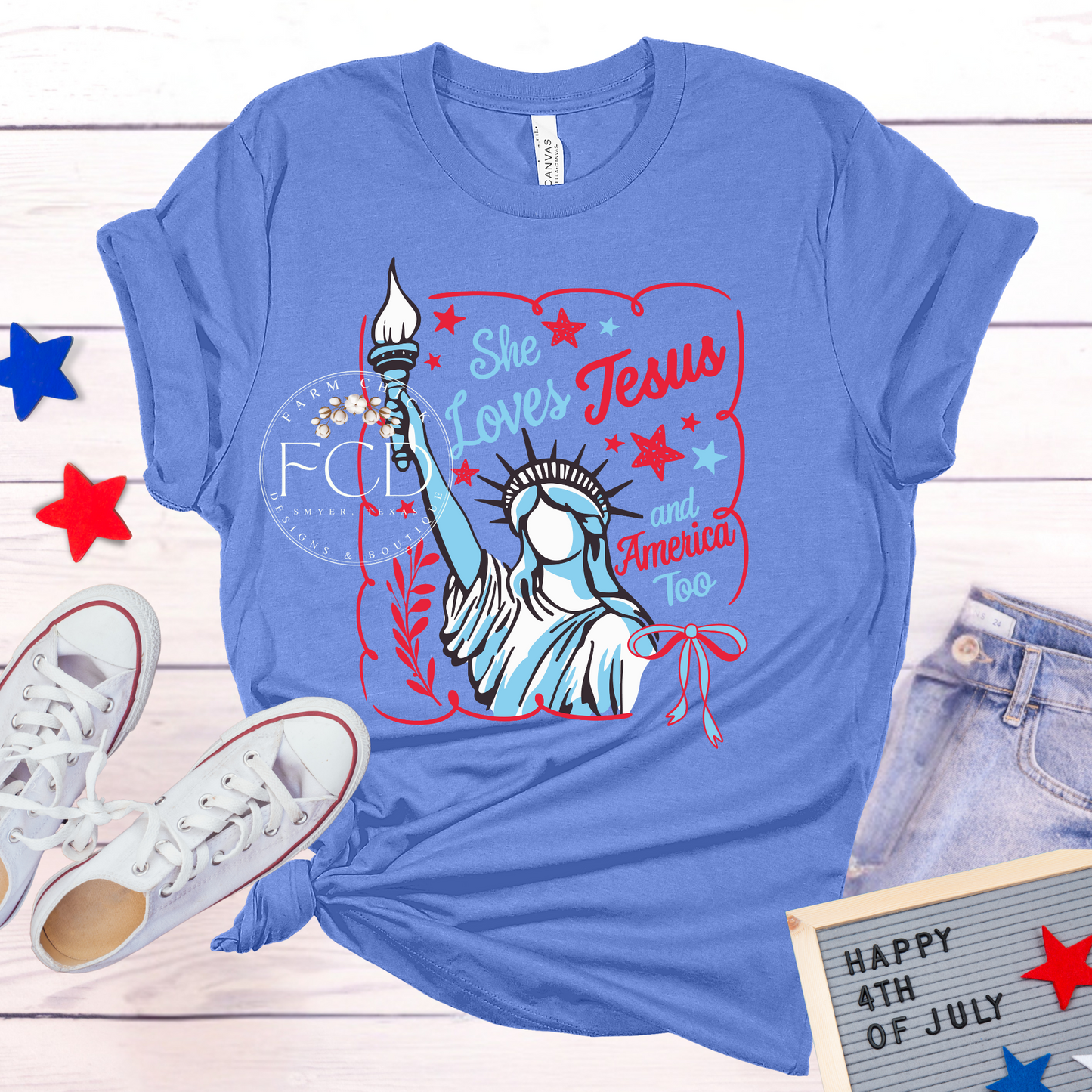 She Loves Jesus and America Too