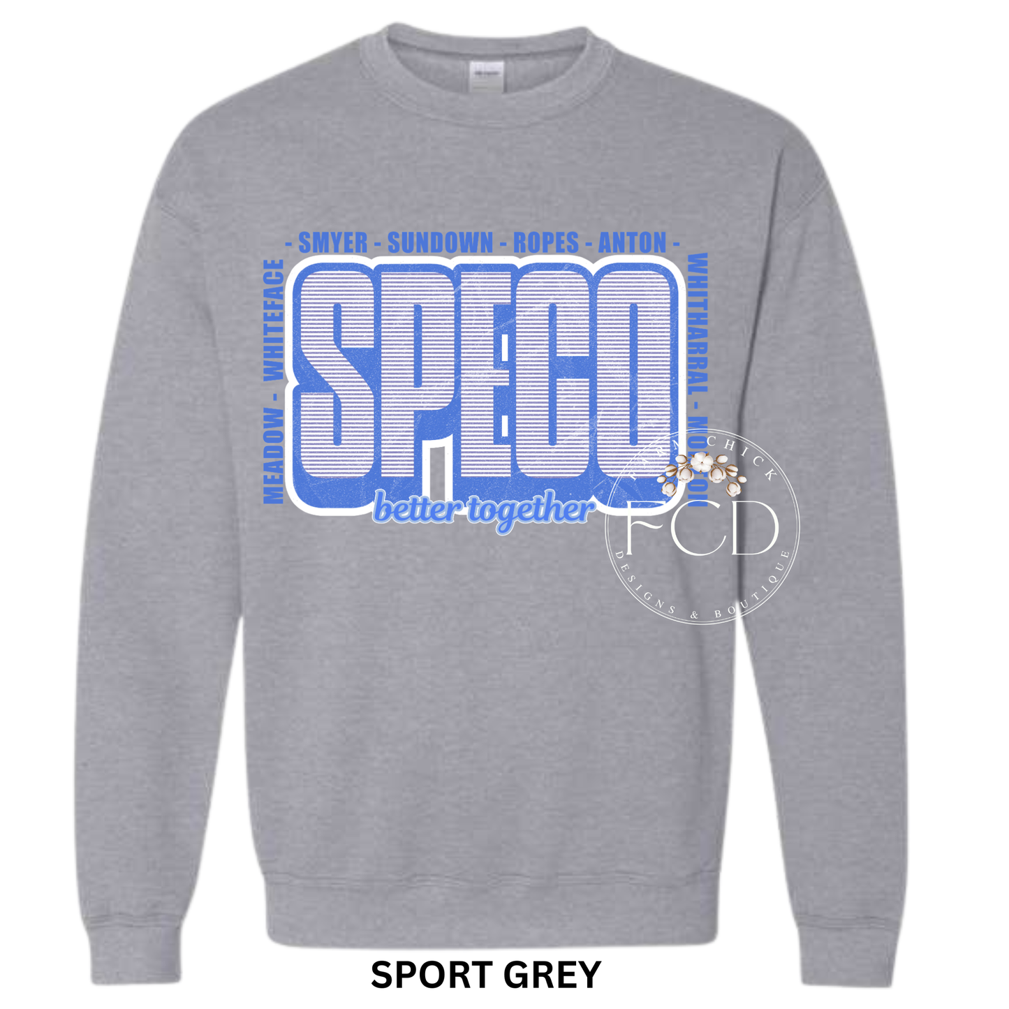 SPECO BETTER TOGETHER SWEATSHIRT