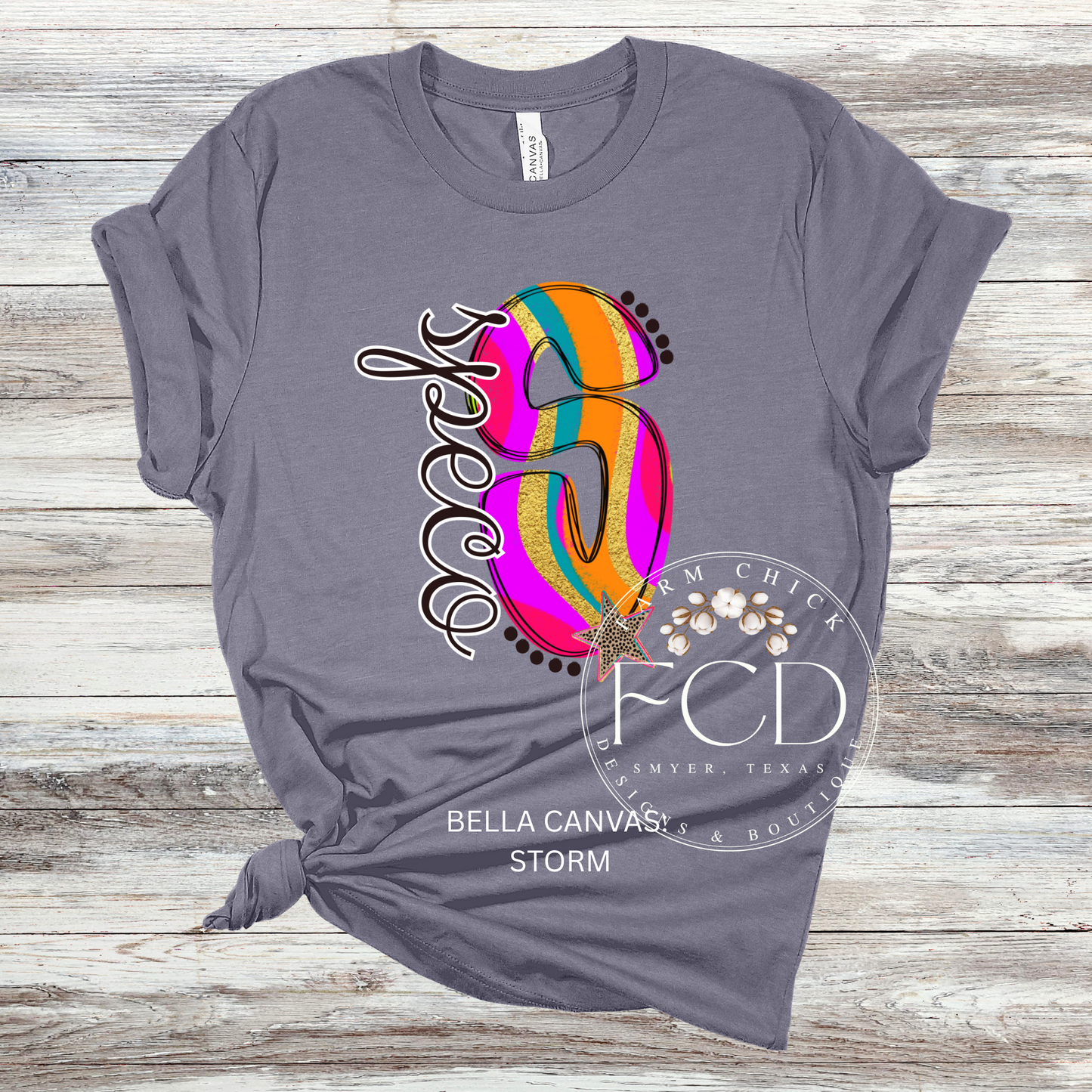 ABSTRACT SPECO BELLA CANVAS TEE