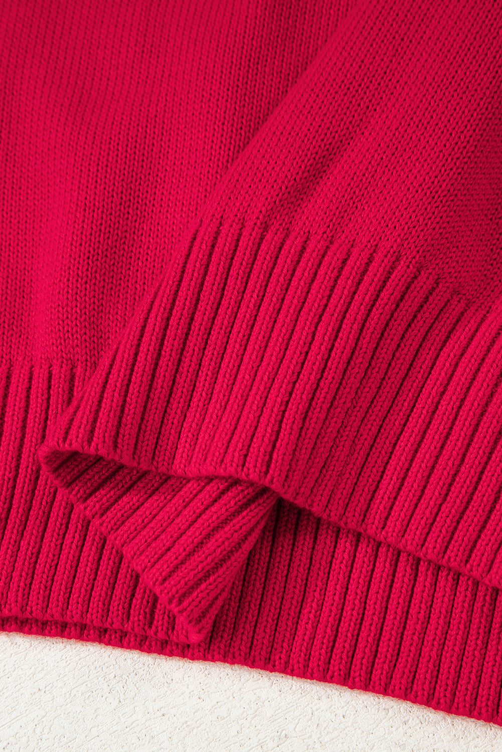 Red MERRY Christmas Holiday Baggy Sweater