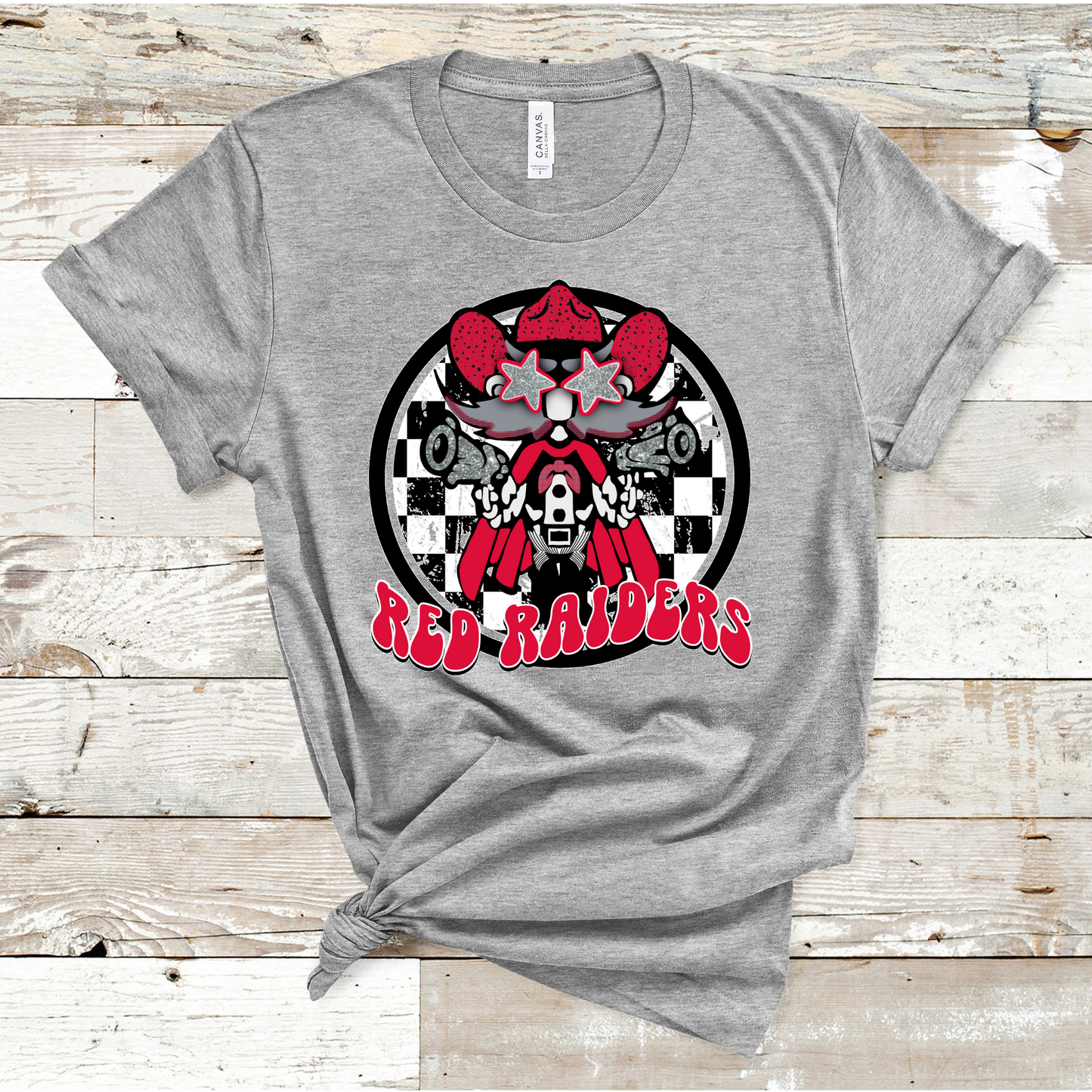 RED RAIDER MASCOT TEE