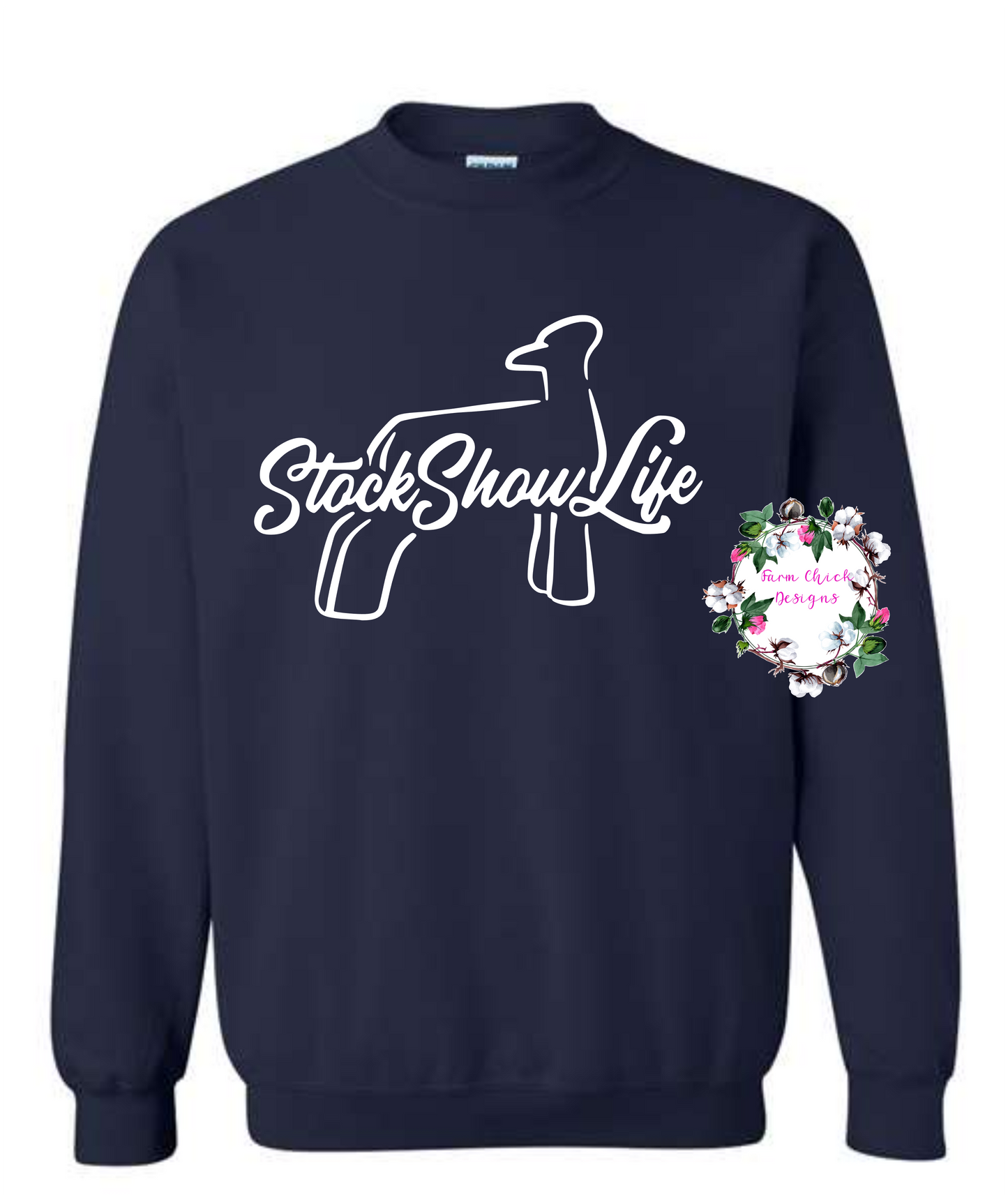 Show Lamb Stock Show Life Youth Sweatshirt