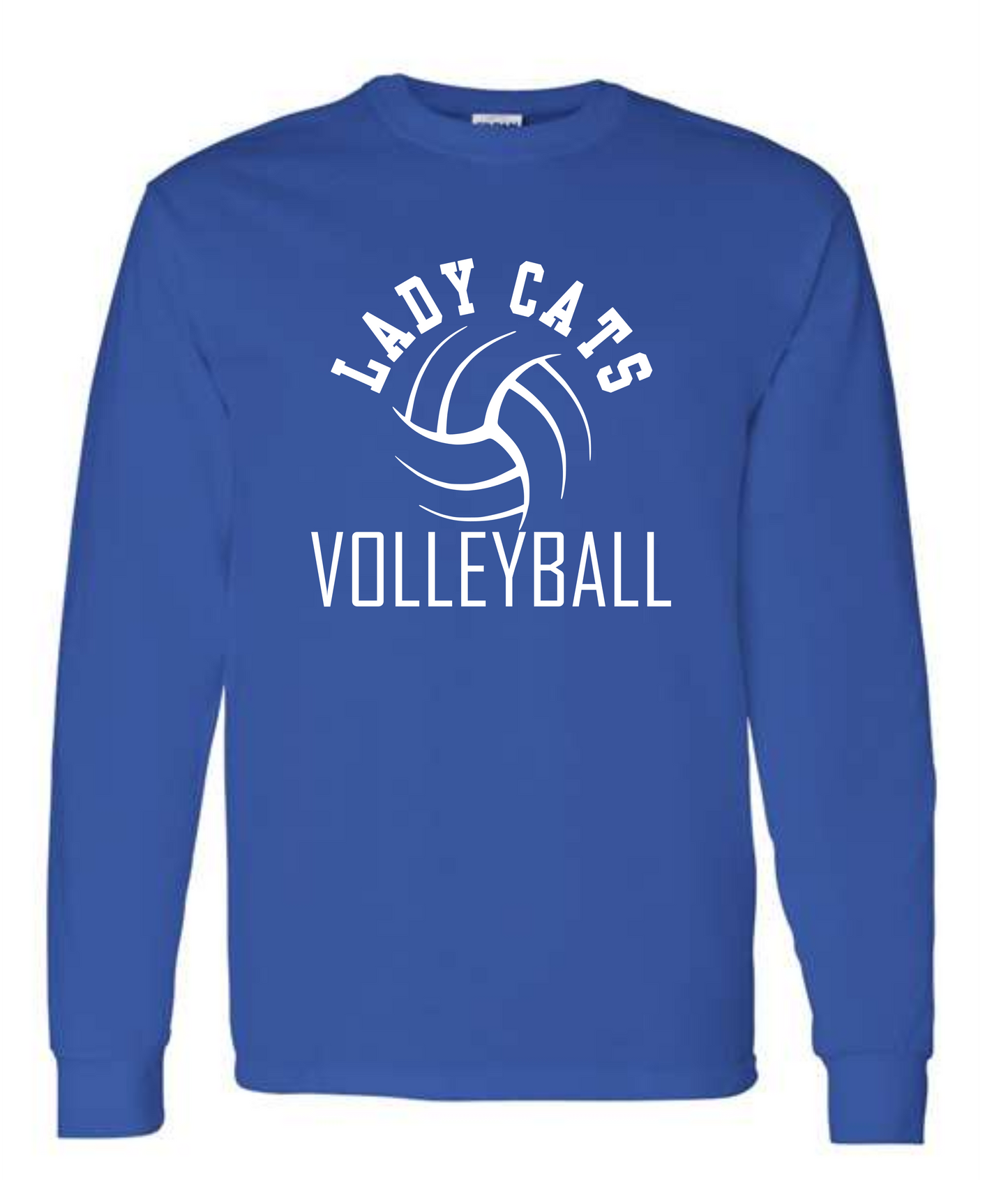 Lady Cats Volleyball Long Sleeve Tee