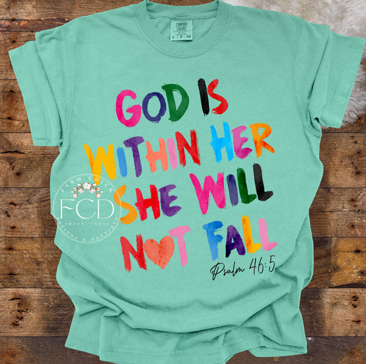 God Is Within Her She Will Not Fall