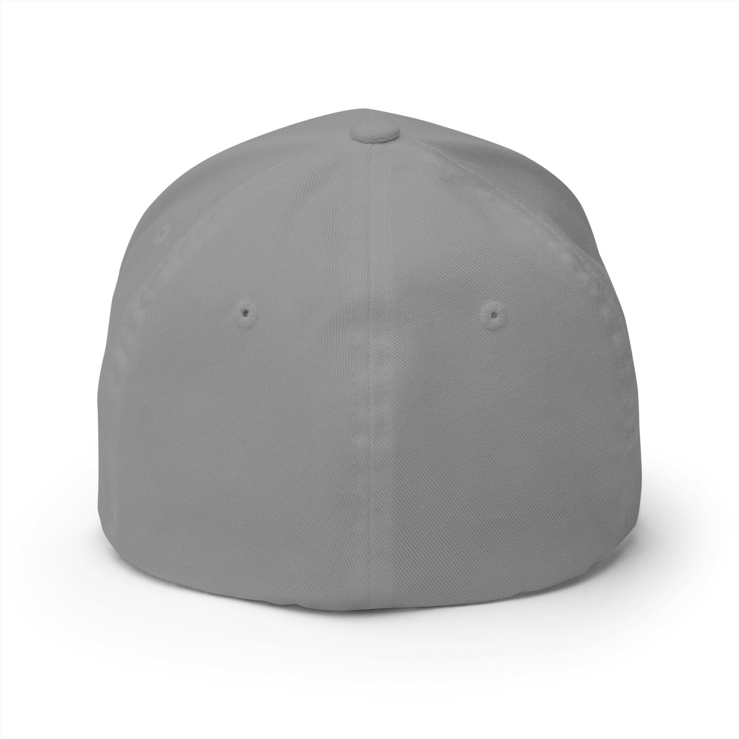 Embroidered 'BE STILL' Baseball Cap — White Relaxation Hat
