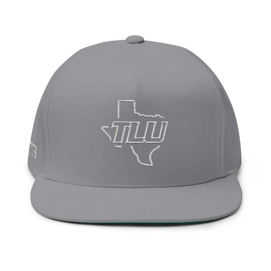 Embroidered TLU Snapback Flatbill Hat
