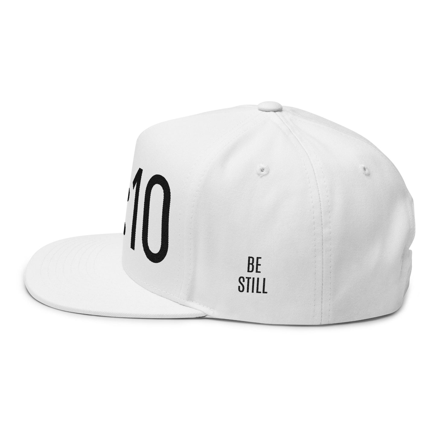 PSALM 46:10 BE STILL Embroidered Snapback