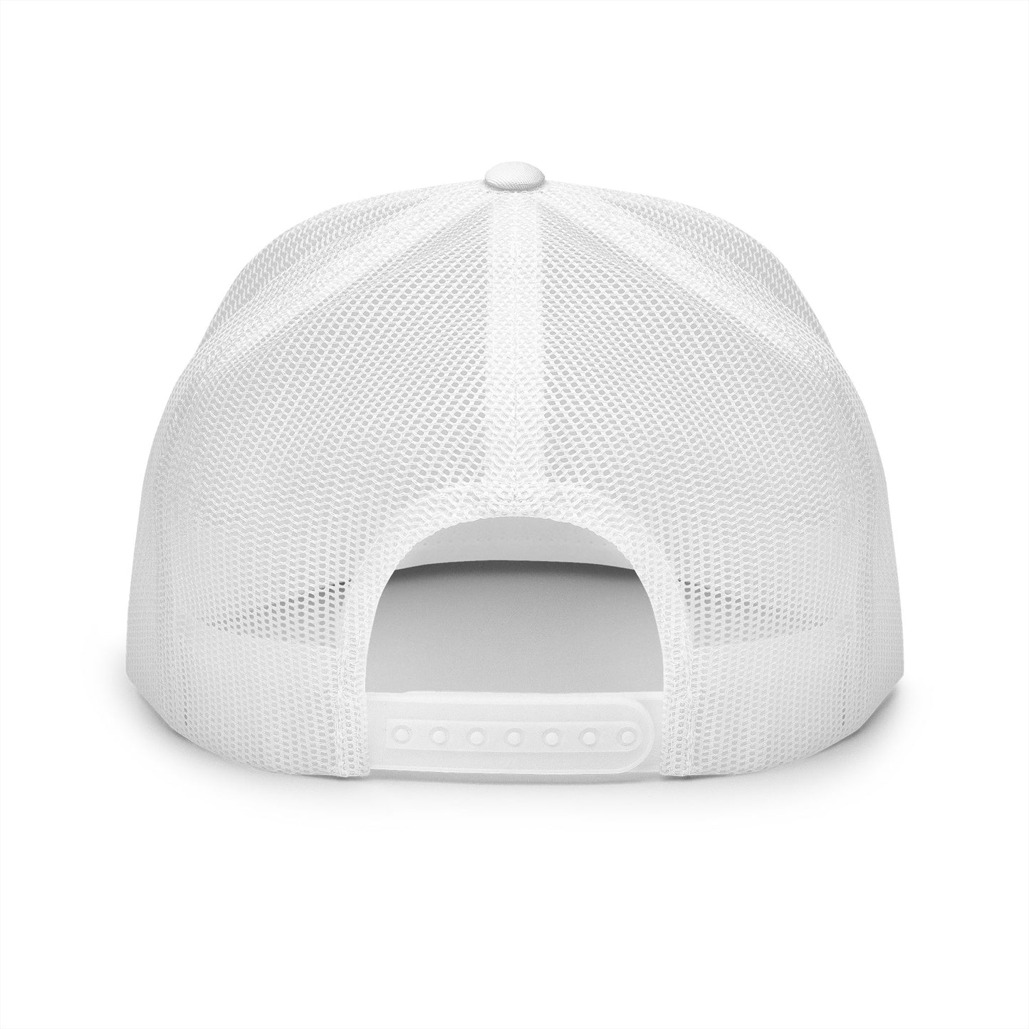 Loves Jesus and America Too  Patriotic Faith Mesh Cap