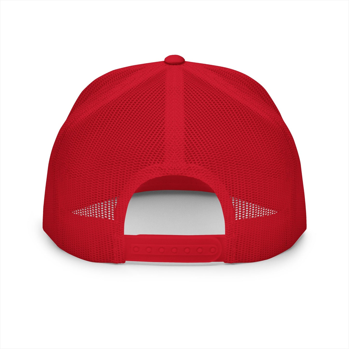 Loves Jesus and America Too  Patriotic Faith Mesh Cap