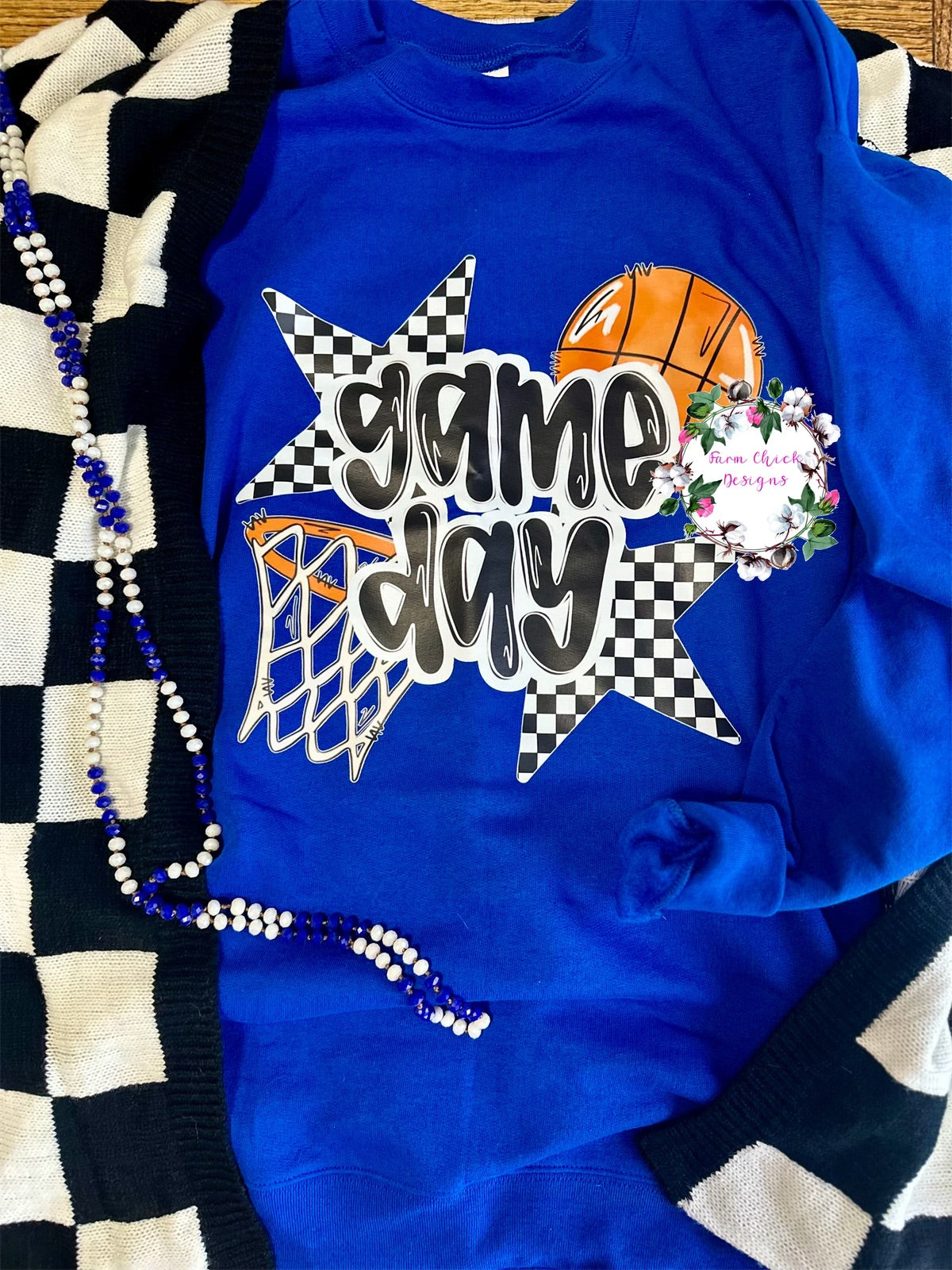 Basketball Game Day Sweatshirt